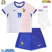 France Youssouf Fofana #19 Replica Away Minikit Euro 2024 Short Sleeve (+ pants)